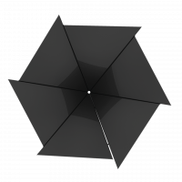 Очаг для костра Kratki HEX