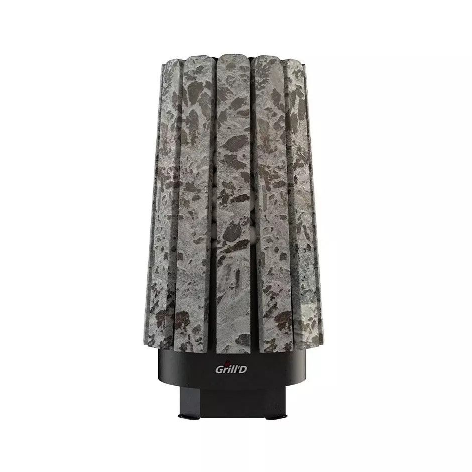 Дровяная банная печь Grill'D Cometa Vega 180 Long Stone Pro (Серпентинит)