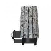 Дровяная банная печь Grill'D Cometa Vega 180 Long Stone Pro (Серпентинит)