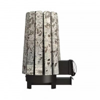 Дровяная банная печь Grill'D Cometa Vega 180 Long Stone Pro (Серпентинит)