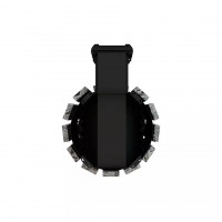 Дровяная банная печь Grill'D Cometa Vega 180 Long Stone Pro (Серпентинит)