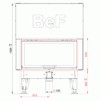 Дровяная топка BeF Therm V 10