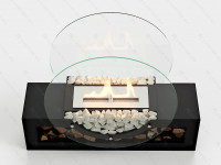 Напольный биокамин Lux Fire 