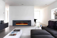 Каминокомплект Line 60 Dark Grey - Темный серый с очагом Vision 60 LED