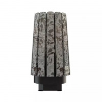 Дровяная банная печь Grill'D Cometa Vega 180 Short Stone (Серпентинит)