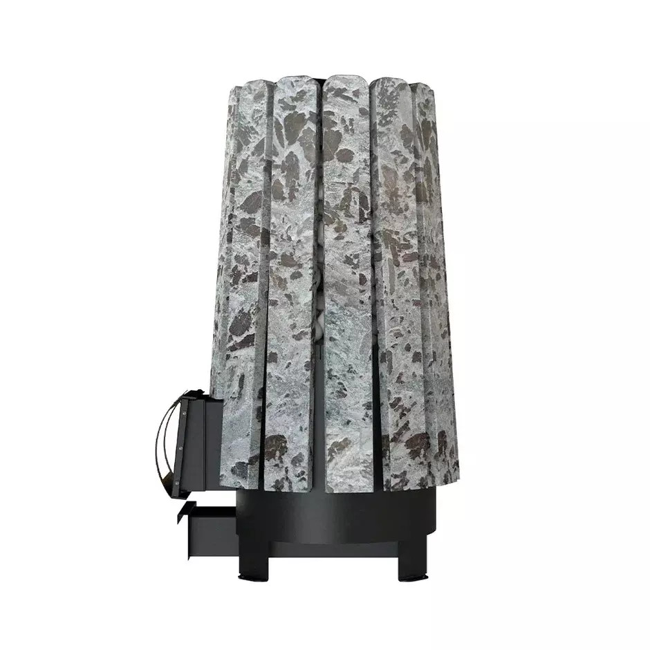 Дровяная банная печь Grill'D Cometa Vega 180 Short Stone (Серпентинит)