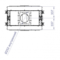 Каминная топка DF 900W (Stav)