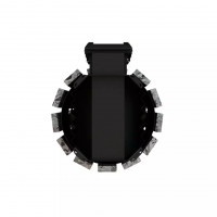 Дровяная банная печь Grill'D Cometa Vega 180 Short Stone Pro (Серпентинит)