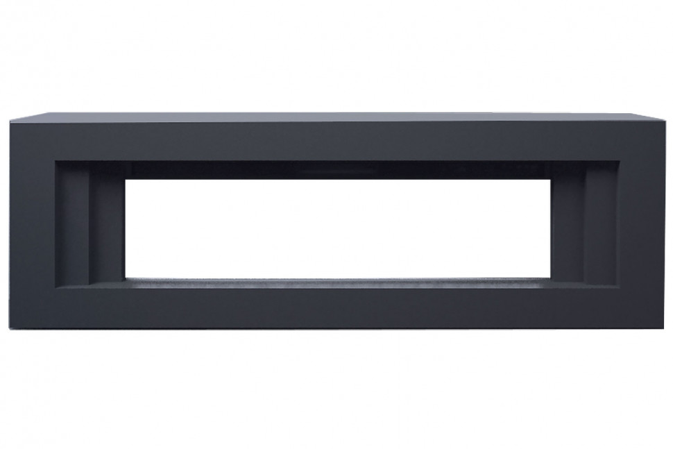 Каминокомплект Line 60 - Серый графит с очагом Vision 60 LOG LED
