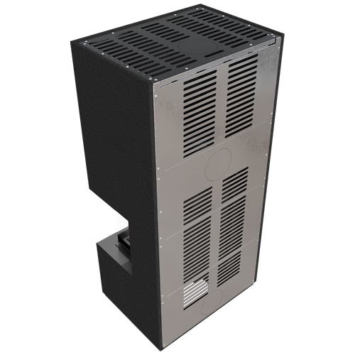 Каминокомплект  Home Easy Box Zimbabwe Nero с топкой NBC
