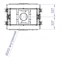 Каминная топка DF 750B (Stav)