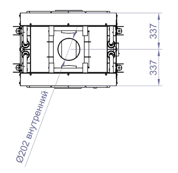 Каминная топка DF 750B (Stav)
