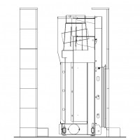 Облицовка DROMOND bianco ambra + топка CRISTAL 45 N (EdilKamin)