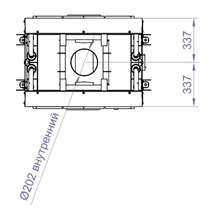 Каминная топка DF 750W (Stav)