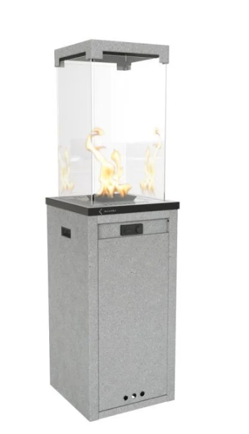 Нагреватель газовый Kratki Patio Light сталь, цвет гранит