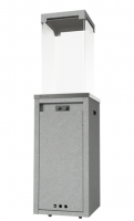 Нагреватель газовый Kratki Patio Light сталь, цвет гранит