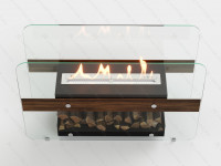 Напольный биокамин Lux Fire 