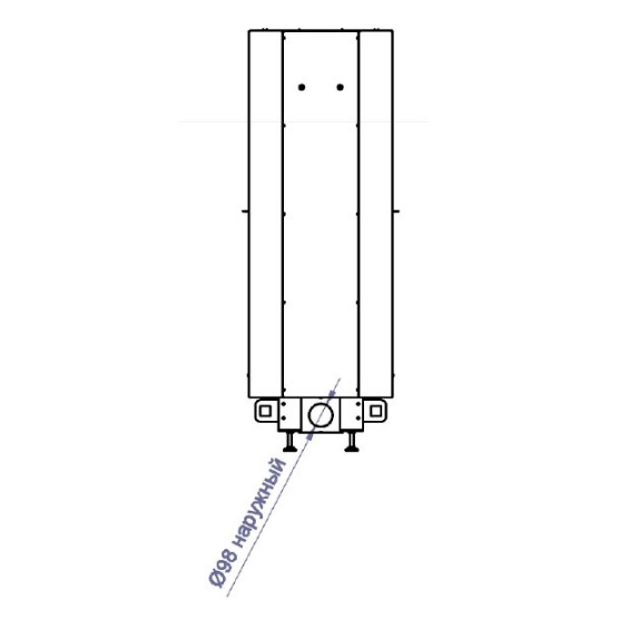 Каминная топка 3VLF 850W (Stav)