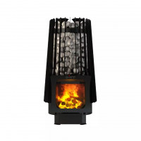 Дровяная банная печь Grill'D Cometa Vega 180 Short Window Max Pro
